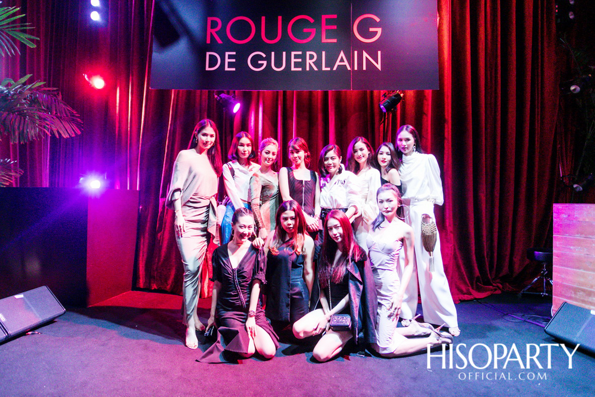 งานเปิดตัวลิปสติกดีไซน์หรูสวยเปรี้ยวสะดุดตา ‘Rouge G De Guerlain’