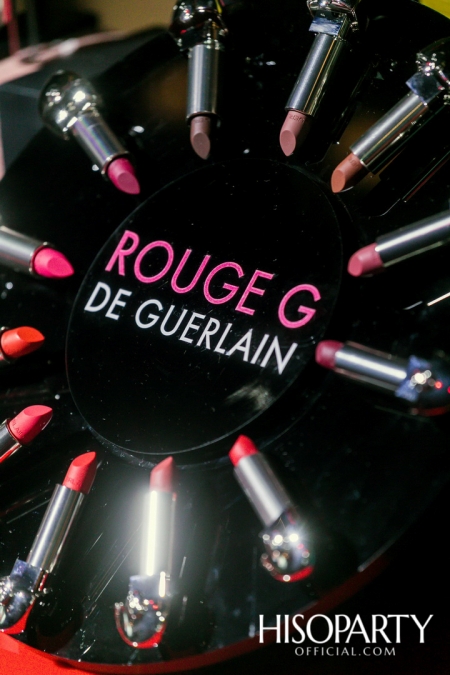 งานเปิดตัวลิปสติกดีไซน์หรูสวยเปรี้ยวสะดุดตา ‘Rouge G De Guerlain’