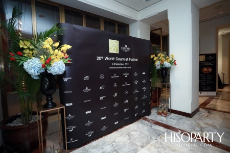 20th World Gourmet Festival at Anantara Siam Bangkok Hotel