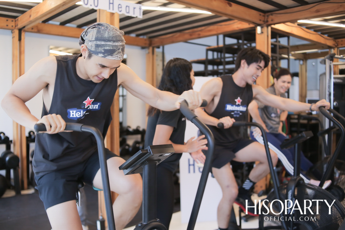 Heineken 0.0 Fit  กิจกรรมออกกำลังแบบ 0.0 Fit เพิ่มความฟิต เติมความสนุก แบบไม่สูญเสียบาลานซ์!