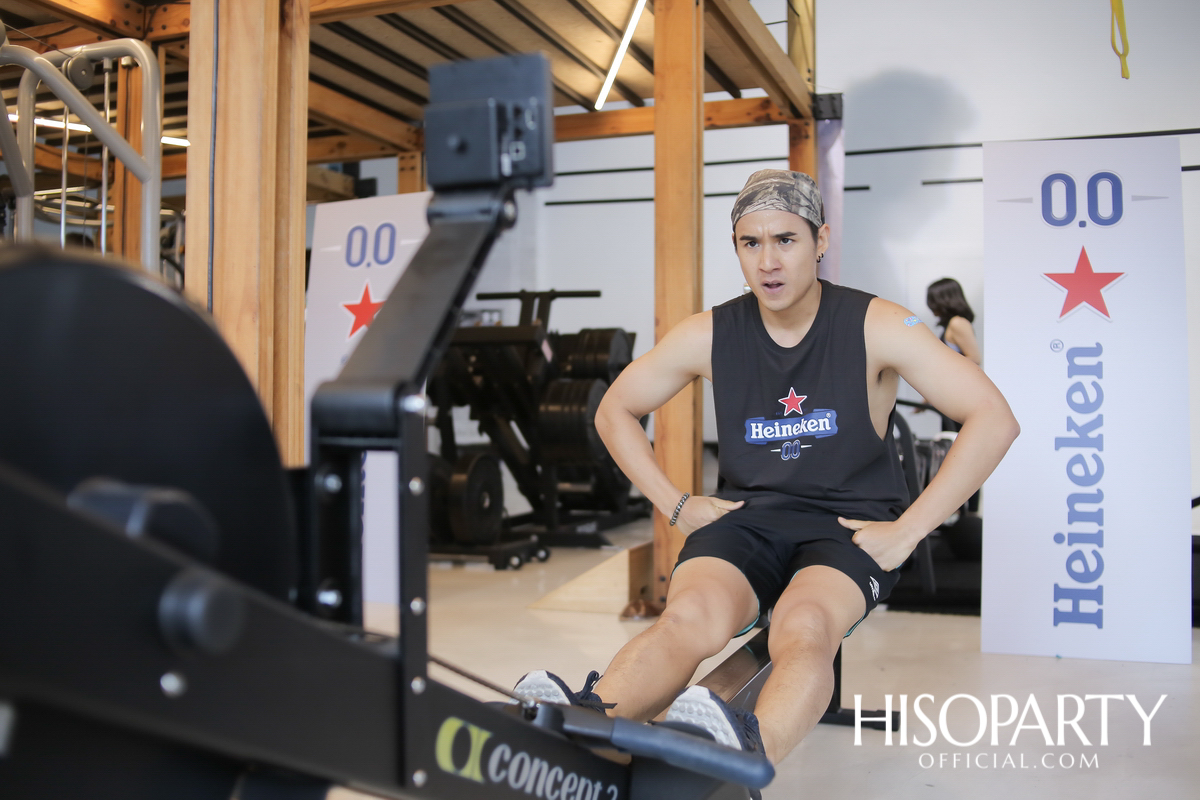 Heineken 0.0 Fit  กิจกรรมออกกำลังแบบ 0.0 Fit เพิ่มความฟิต เติมความสนุก แบบไม่สูญเสียบาลานซ์!