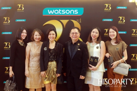 WATSONS 23rd ANNIVERSARY