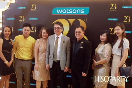 WATSONS 23rd ANNIVERSARY