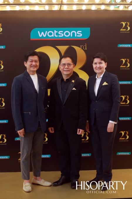 WATSONS 23rd ANNIVERSARY