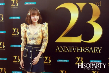 WATSONS 23rd ANNIVERSARY