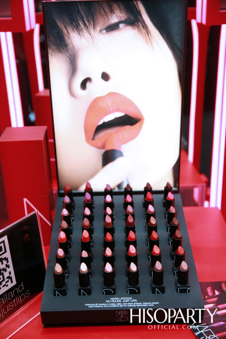Nars ฉลองครบรอบ 25 ปี พร้อมเปิดตัวลิปสติกคอลเลกชั่นใหม่ ‘The Iconic Lipsticks’