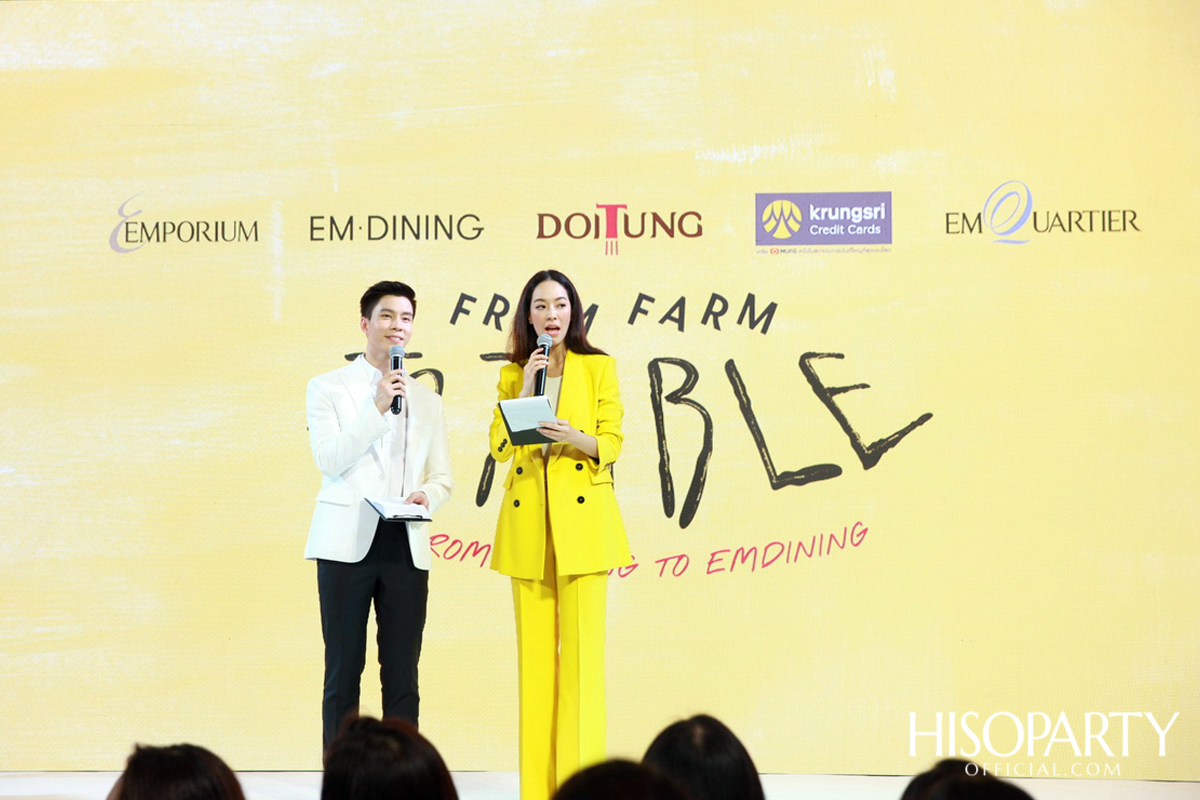 From Farm to Table From ‘Doitung’ to ‘Em Dining’