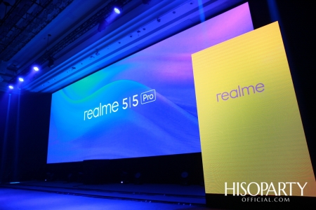 เรียลมี ชวนคนรุ่นใหม่เปิดประสบการณ์นอกกรอบ เปิดตัวสมาร์ทโฟนรุ่นใหม่ ‘realme 5’  และ ‘realme 5 Pro’