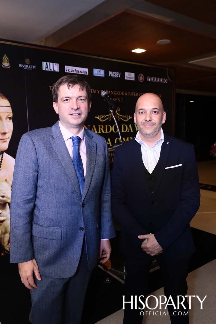 สถานทูตอิตาลี ร่วมกับ ริเวอร์ ซิตี้ แบงค็อก เปิดนิทรรศการ เลโอนาร์โด โอเปรา ออมเนีย รำลึก 500 ปี การเสียชีวิตศิลปินเอก