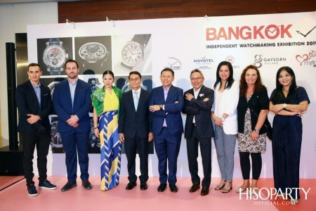 Bangkok Independent Watchmaking Exhibition 2019