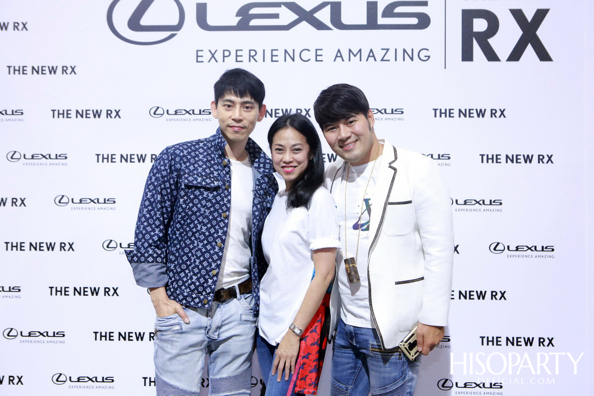 งานเปิดตัว เลกซัส RX ใหม่ ‘Unbounded Pleasure… สุนทรียภาพที่ไร้ขีดจำกัด’ 