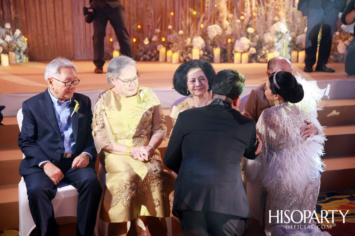 #PattyTonyWedding งานเลี้ยงฉลองมงคลสมรสระหว่าง กัลยพัชร ภักดีผดุงแดน และ ฤทธิไกร ธรรมรักษ์