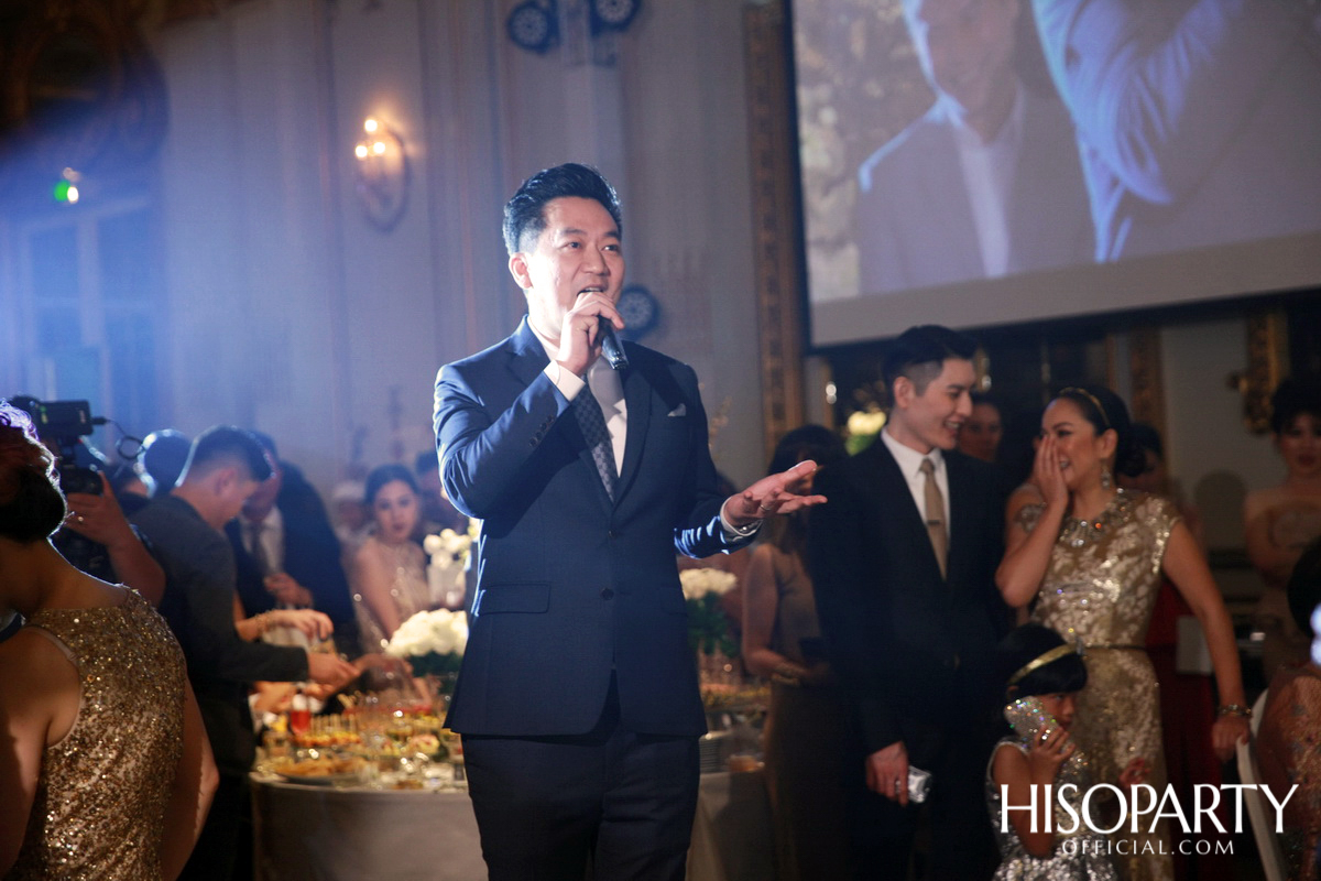 #PattyTonyWedding งานเลี้ยงฉลองมงคลสมรสระหว่าง กัลยพัชร ภักดีผดุงแดน และ ฤทธิไกร ธรรมรักษ์