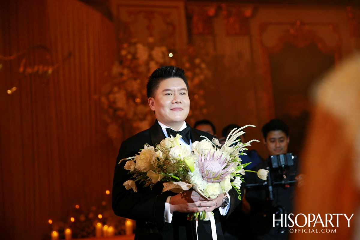 #PattyTonyWedding งานเลี้ยงฉลองมงคลสมรสระหว่าง กัลยพัชร ภักดีผดุงแดน และ ฤทธิไกร ธรรมรักษ์