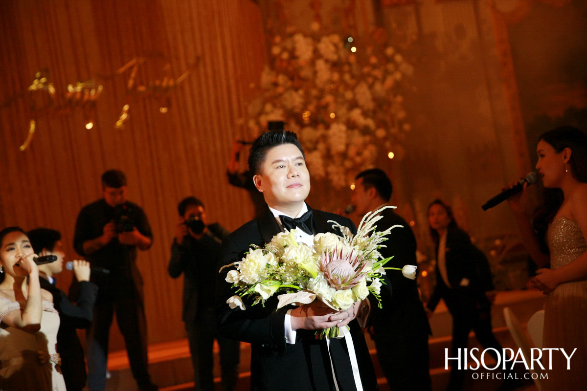 #PattyTonyWedding งานเลี้ยงฉลองมงคลสมรสระหว่าง กัลยพัชร ภักดีผดุงแดน และ ฤทธิไกร ธรรมรักษ์