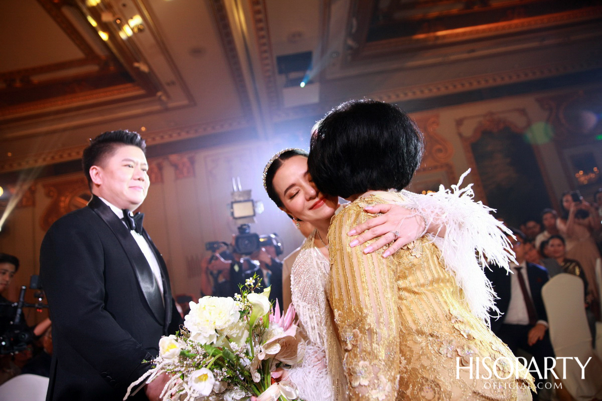 #PattyTonyWedding งานเลี้ยงฉลองมงคลสมรสระหว่าง กัลยพัชร ภักดีผดุงแดน และ ฤทธิไกร ธรรมรักษ์