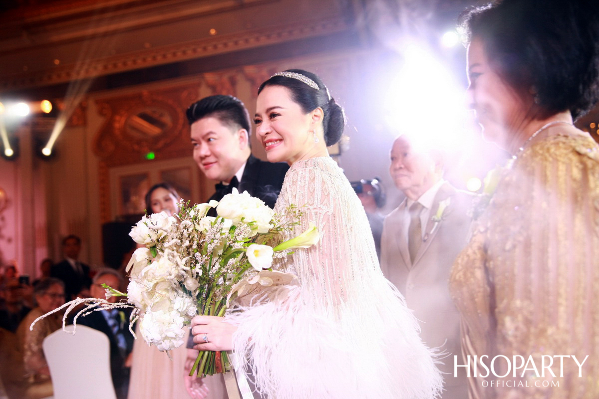 #PattyTonyWedding งานเลี้ยงฉลองมงคลสมรสระหว่าง กัลยพัชร ภักดีผดุงแดน และ ฤทธิไกร ธรรมรักษ์