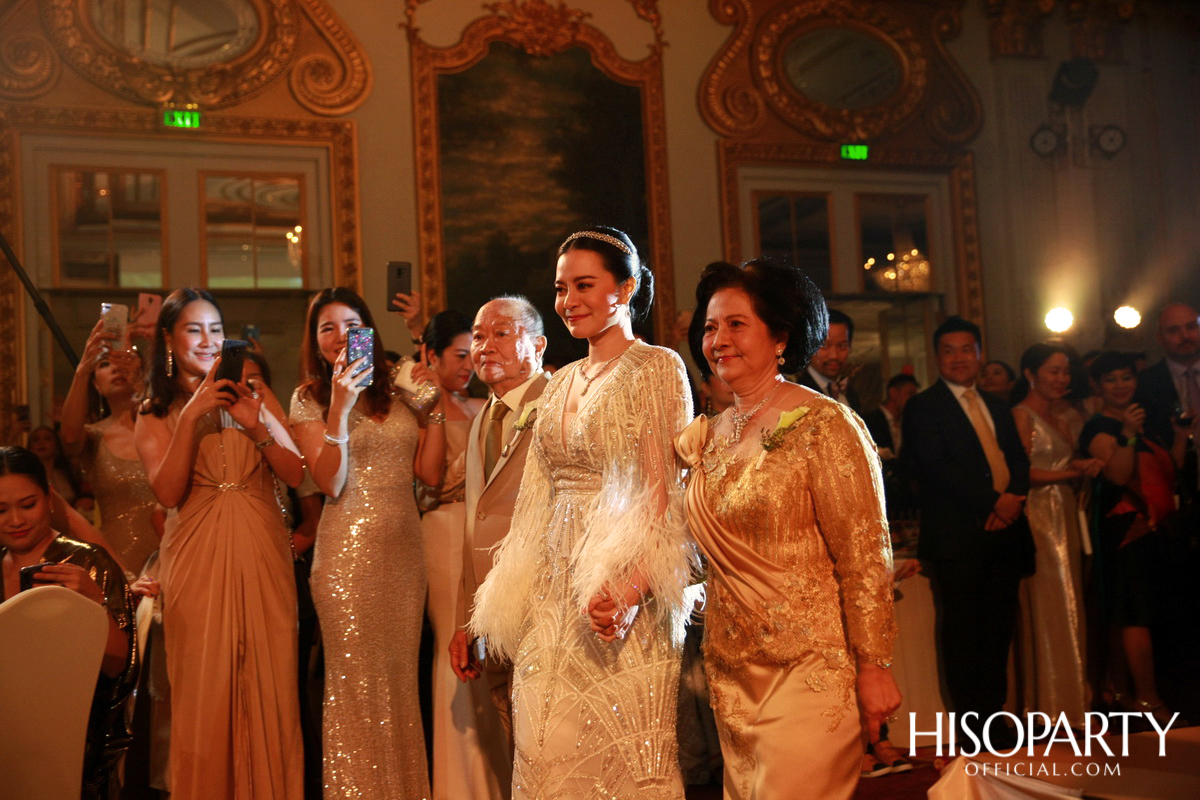 #PattyTonyWedding งานเลี้ยงฉลองมงคลสมรสระหว่าง กัลยพัชร ภักดีผดุงแดน และ ฤทธิไกร ธรรมรักษ์