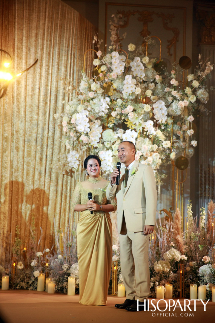 #PattyTonyWedding งานเลี้ยงฉลองมงคลสมรสระหว่าง กัลยพัชร ภักดีผดุงแดน และ ฤทธิไกร ธรรมรักษ์