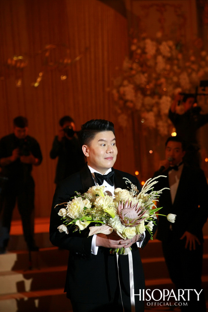 #PattyTonyWedding งานเลี้ยงฉลองมงคลสมรสระหว่าง กัลยพัชร ภักดีผดุงแดน และ ฤทธิไกร ธรรมรักษ์