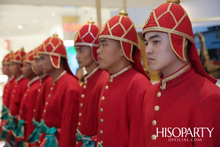 พิธีเปิดงานนิทรรศการขบวนพยุหยาตราทางชลมารค เนื่องในพระราชพิธีบรมราชาภิเษก พุทธศักราช ๒๕๖๒ ‘ศิลปะบนผืนน้ำ’