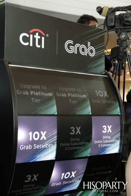 งานเปิดตัว ‘ซิตี้แกร็บ’ (Citi Grab Credit Card) ตอบโจทย์ลูกค้าแกร็บด้วยสิทธิประโยชน์ระดับแพลทตินัม