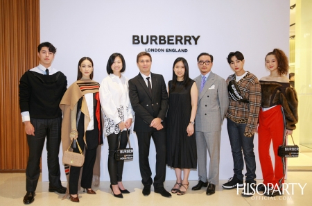 BURBERRY จัดงานปาร์ตี้สุดเอ็กซ์คลูซีฟเฉลิมฉลอง เปิดตัว บูติก สโตร์แห่งใหม่ ณ ศูนย์การค้าเซ็นทรัล เอ็มบาสซี