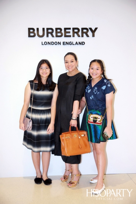 BURBERRY จัดงานปาร์ตี้สุดเอ็กซ์คลูซีฟเฉลิมฉลอง เปิดตัว บูติก สโตร์แห่งใหม่ ณ ศูนย์การค้าเซ็นทรัล เอ็มบาสซี