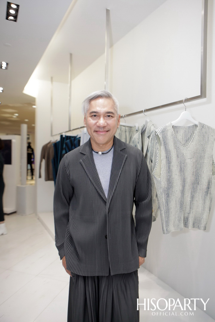 ครั้งแรกในประเทศไทยกับงานเปิดตัวอย่างเป็นทางการของ ‘HOMME PLISSÉ ISSEY MIYAKE’ แบรนด์ยอดฮิตสำหรับผู้ชายยุคนี้ 