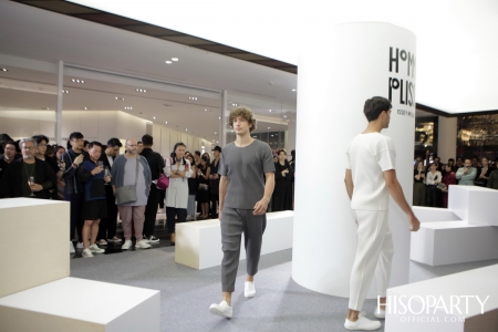 ครั้งแรกในประเทศไทยกับงานเปิดตัวอย่างเป็นทางการของ ‘HOMME PLISSÉ ISSEY MIYAKE’ แบรนด์ยอดฮิตสำหรับผู้ชายยุคนี้ 