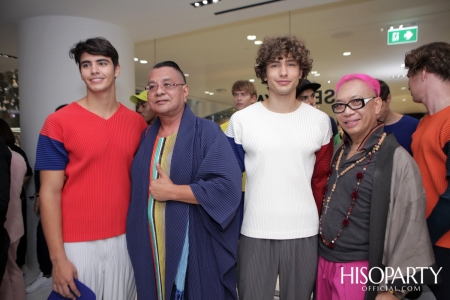 ครั้งแรกในประเทศไทยกับงานเปิดตัวอย่างเป็นทางการของ ‘HOMME PLISSÉ ISSEY MIYAKE’ แบรนด์ยอดฮิตสำหรับผู้ชายยุคนี้ 