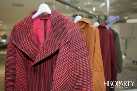 ครั้งแรกในประเทศไทยกับงานเปิดตัวอย่างเป็นทางการของ ‘HOMME PLISSÉ ISSEY MIYAKE’ แบรนด์ยอดฮิตสำหรับผู้ชายยุคนี้ 