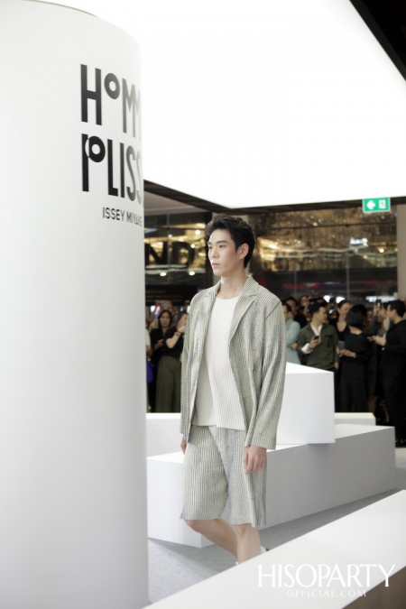 ครั้งแรกในประเทศไทยกับงานเปิดตัวอย่างเป็นทางการของ ‘HOMME PLISSÉ ISSEY MIYAKE’ แบรนด์ยอดฮิตสำหรับผู้ชายยุคนี้ 