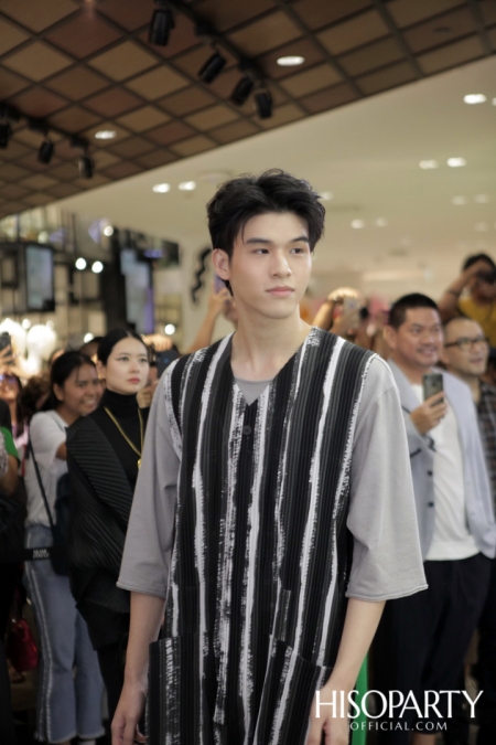 ครั้งแรกในประเทศไทยกับงานเปิดตัวอย่างเป็นทางการของ ‘HOMME PLISSÉ ISSEY MIYAKE’ แบรนด์ยอดฮิตสำหรับผู้ชายยุคนี้ 