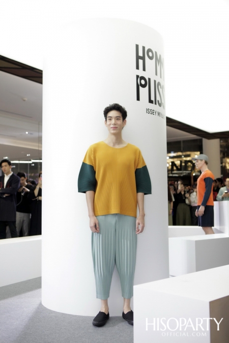 ครั้งแรกในประเทศไทยกับงานเปิดตัวอย่างเป็นทางการของ ‘HOMME PLISSÉ ISSEY MIYAKE’ แบรนด์ยอดฮิตสำหรับผู้ชายยุคนี้ 