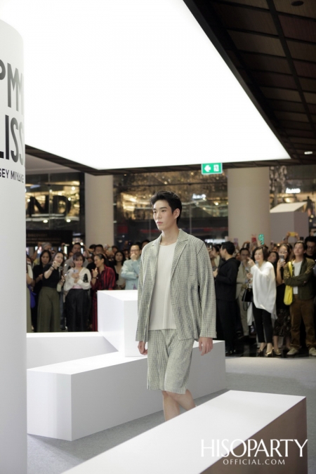 ครั้งแรกในประเทศไทยกับงานเปิดตัวอย่างเป็นทางการของ ‘HOMME PLISSÉ ISSEY MIYAKE’ แบรนด์ยอดฮิตสำหรับผู้ชายยุคนี้ 