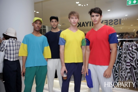 ครั้งแรกในประเทศไทยกับงานเปิดตัวอย่างเป็นทางการของ ‘HOMME PLISSÉ ISSEY MIYAKE’ แบรนด์ยอดฮิตสำหรับผู้ชายยุคนี้ 