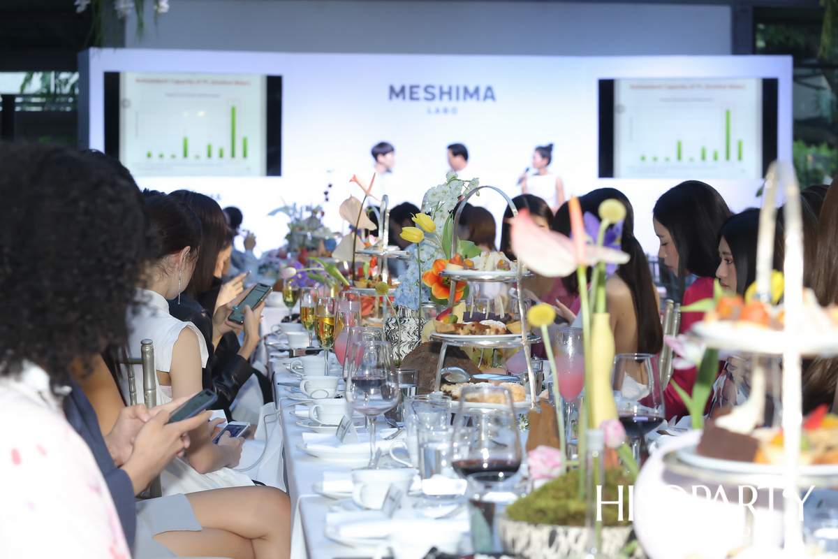 งานเปิดตัว MESHIMA LABO FACE MASK แผ่นมาส์กหน้าสุดพิเศษจากประเทศสวิตเซอร์แลนด์