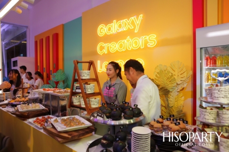 งานเปิดตัว ‘Galaxy Creator Lounge’ พื้นที่สร้างสรรค์ของเหล่าคอนเทนต์ครีเอเตอร์ชาวไทย