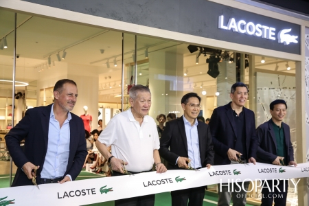 Lacoste (ลาคอสท์) เปิดตัวแฟลกชิฟสโตร์ที่ใหญ่ที่สุดในโลก ณ ศูนย์การค้าเซ็นทรัลเวิลด์