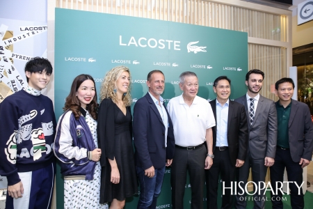 Lacoste (ลาคอสท์) เปิดตัวแฟลกชิฟสโตร์ที่ใหญ่ที่สุดในโลก ณ ศูนย์การค้าเซ็นทรัลเวิลด์