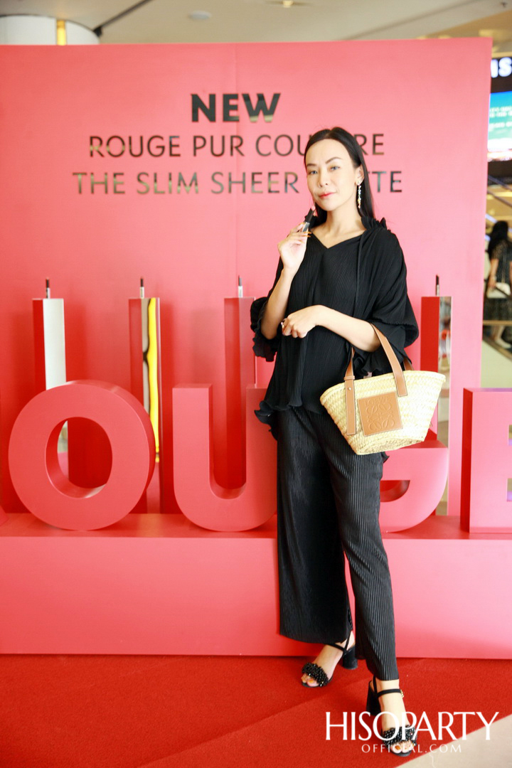 ‘YSL’ ROUGE PUR COUTURE THE SLIM SHEER MATTE LAUNCHED EVENT