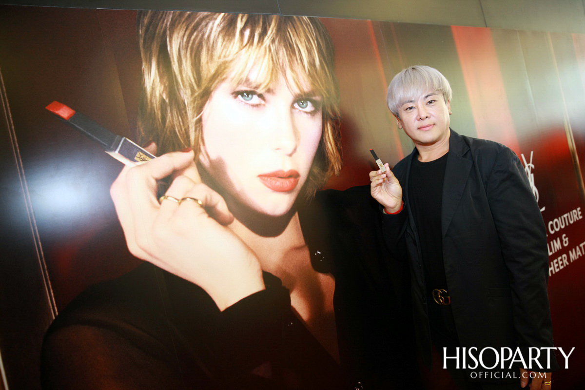 ‘YSL’ ROUGE PUR COUTURE THE SLIM SHEER MATTE LAUNCHED EVENT