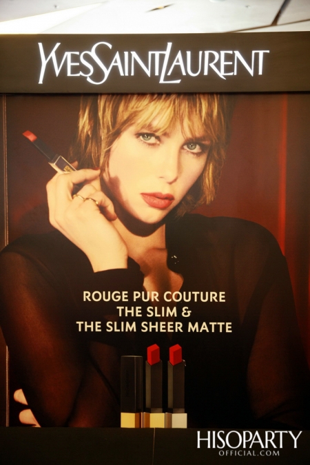 ‘YSL’ ROUGE PUR COUTURE THE SLIM SHEER MATTE LAUNCHED EVENT 