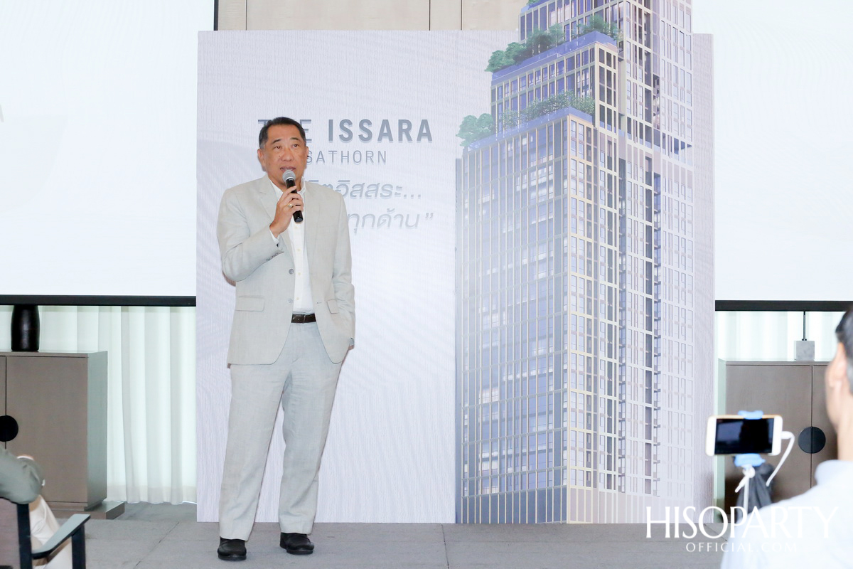 ชาญอิสสระ เปิดตัว ‘ดิ อิสสระ สาทร’  ลักชัวรี่คอนโดเพื่อการใช้ชีวิตอิสสระ... ให้สุดในทุกด้าน