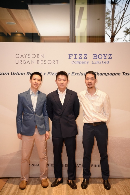 Gaysorn Urban Resort X Fizz Boyz Exclusive Champagne Tasting
