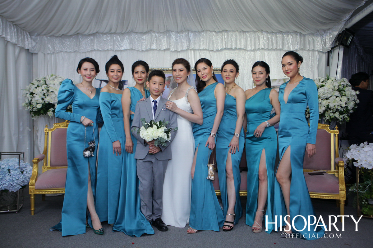 งานเลี้ยงฉลองมงคลสมรสระหว่าง วรินภร จันทรโรจน์วานิช และ ณัฐพล เดชวิทักษ์