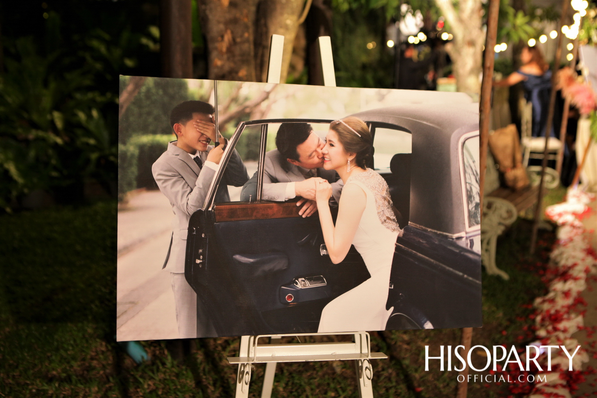 งานเลี้ยงฉลองมงคลสมรสระหว่าง วรินภร จันทรโรจน์วานิช และ ณัฐพล เดชวิทักษ์