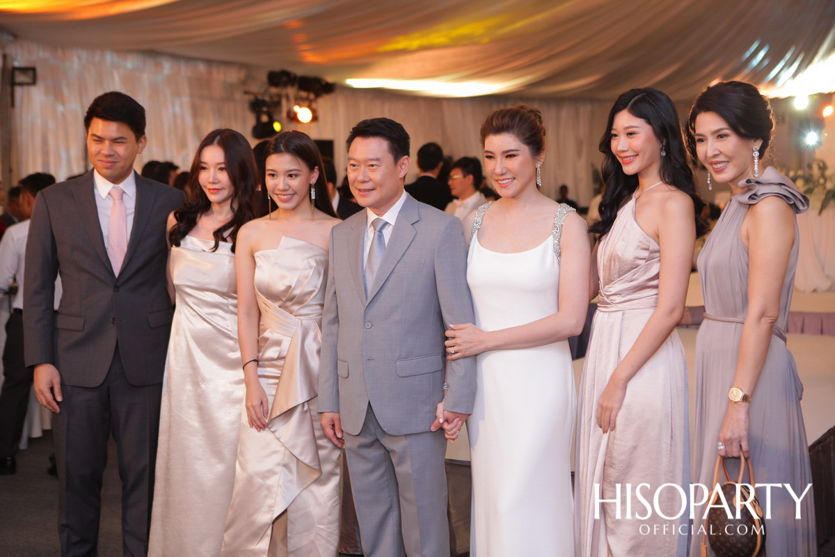 งานเลี้ยงฉลองมงคลสมรสระหว่าง วรินภร จันทรโรจน์วานิช และ ณัฐพล เดชวิทักษ์