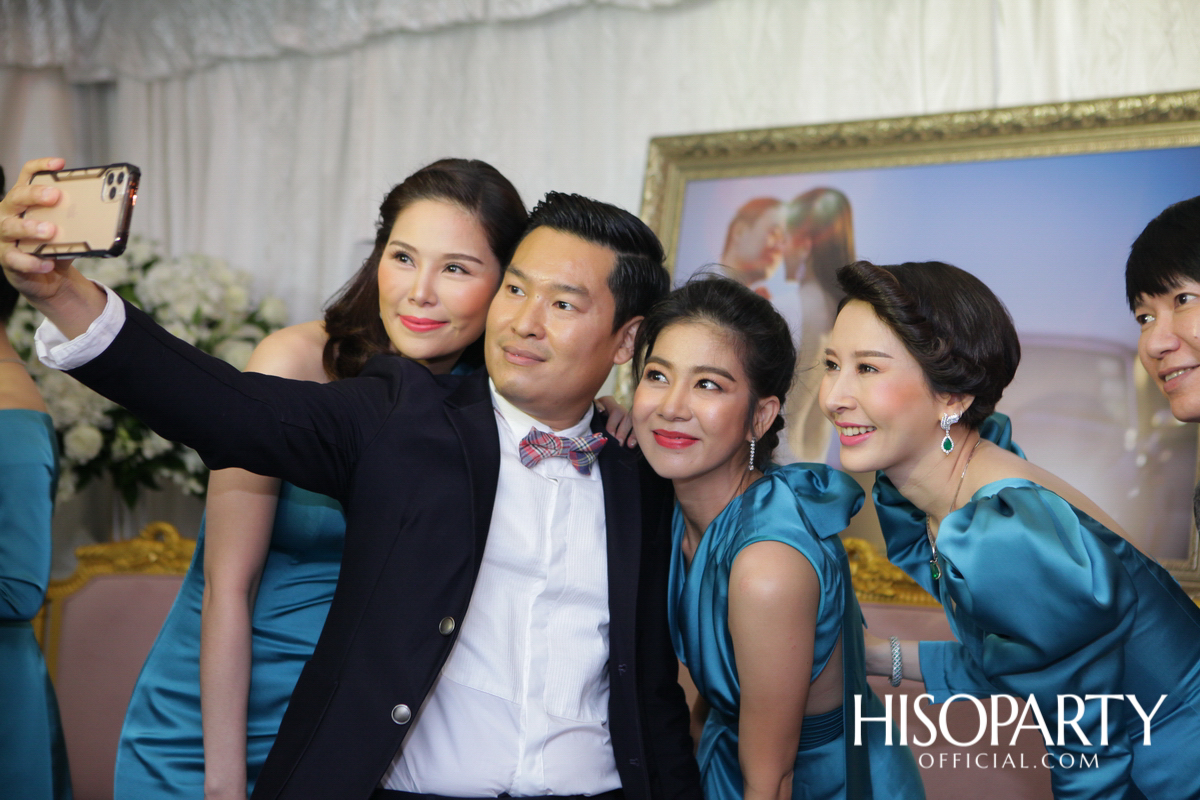 งานเลี้ยงฉลองมงคลสมรสระหว่าง วรินภร จันทรโรจน์วานิช และ ณัฐพล เดชวิทักษ์